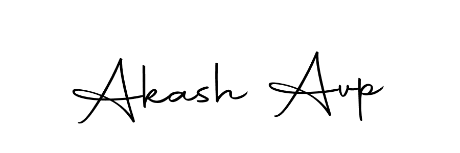 Create a beautiful signature design for name Akash Avp. With this signature (Autography-DOLnW) fonts, you can make a handwritten signature for free. Akash Avp signature style 10 images and pictures png