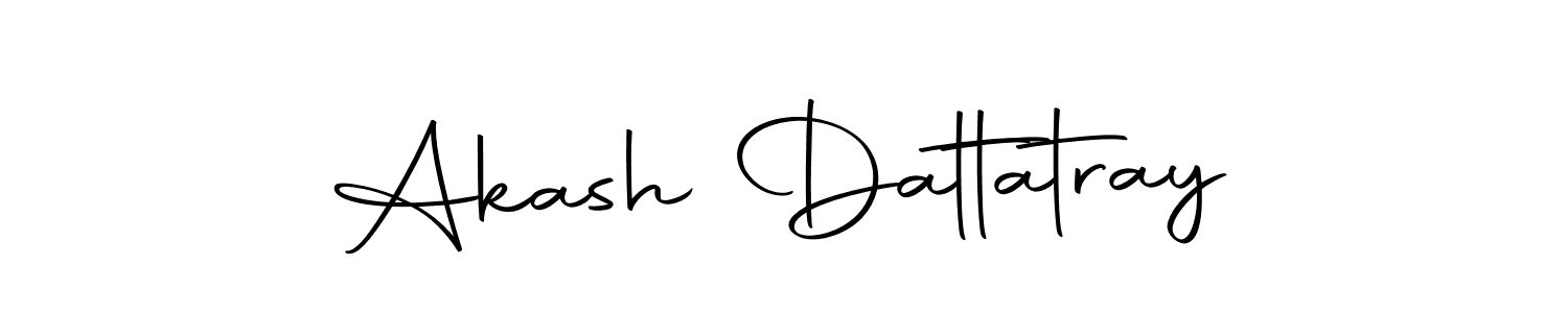 Use a signature maker to create a handwritten signature online. With this signature software, you can design (Autography-DOLnW) your own signature for name Akash Dattatray. Akash Dattatray signature style 10 images and pictures png