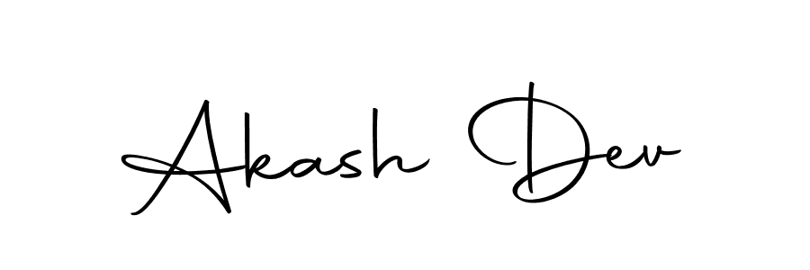 Akash Dev stylish signature style. Best Handwritten Sign (Autography-DOLnW) for my name. Handwritten Signature Collection Ideas for my name Akash Dev. Akash Dev signature style 10 images and pictures png