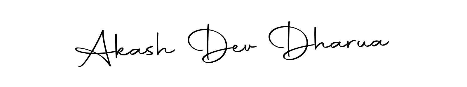 Also we have Akash Dev Dharua name is the best signature style. Create professional handwritten signature collection using Autography-DOLnW autograph style. Akash Dev Dharua signature style 10 images and pictures png