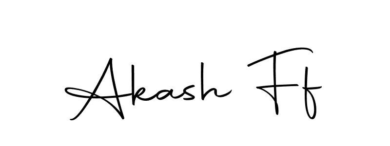 Also we have Akash Ff name is the best signature style. Create professional handwritten signature collection using Autography-DOLnW autograph style. Akash Ff signature style 10 images and pictures png