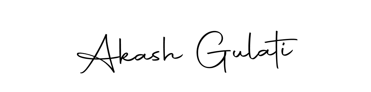 Design your own signature with our free online signature maker. With this signature software, you can create a handwritten (Autography-DOLnW) signature for name Akash Gulati. Akash Gulati signature style 10 images and pictures png