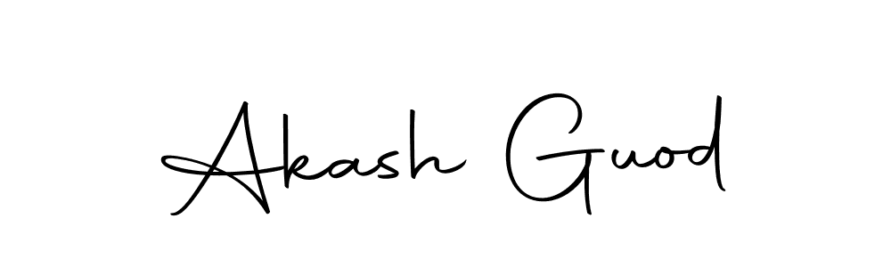 Use a signature maker to create a handwritten signature online. With this signature software, you can design (Autography-DOLnW) your own signature for name Akash Guod. Akash Guod signature style 10 images and pictures png