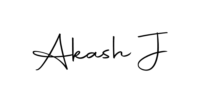 Also we have Akash J name is the best signature style. Create professional handwritten signature collection using Autography-DOLnW autograph style. Akash J signature style 10 images and pictures png