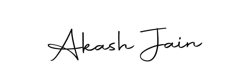 The best way (Autography-DOLnW) to make a short signature is to pick only two or three words in your name. The name Akash Jain include a total of six letters. For converting this name. Akash Jain signature style 10 images and pictures png