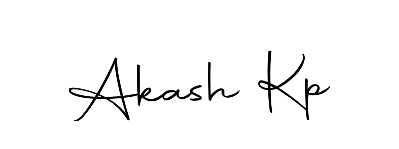 Akash Kp stylish signature style. Best Handwritten Sign (Autography-DOLnW) for my name. Handwritten Signature Collection Ideas for my name Akash Kp. Akash Kp signature style 10 images and pictures png