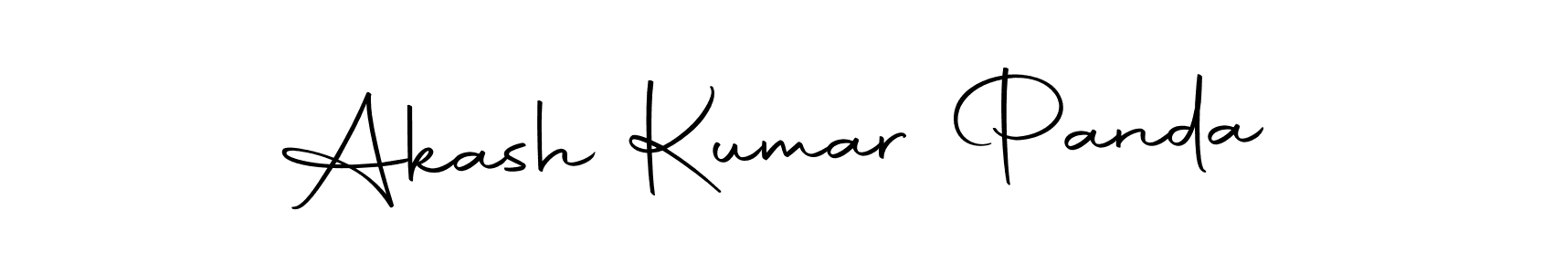 Design your own signature with our free online signature maker. With this signature software, you can create a handwritten (Autography-DOLnW) signature for name Akash Kumar Panda. Akash Kumar Panda signature style 10 images and pictures png