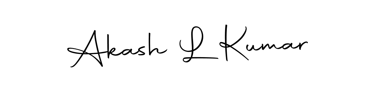 How to make Akash L Kumar signature? Autography-DOLnW is a professional autograph style. Create handwritten signature for Akash L Kumar name. Akash L Kumar signature style 10 images and pictures png