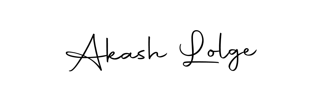 if you are searching for the best signature style for your name Akash Lolge. so please give up your signature search. here we have designed multiple signature styles  using Autography-DOLnW. Akash Lolge signature style 10 images and pictures png