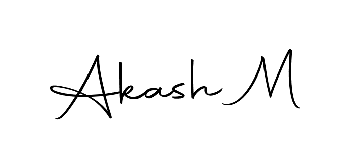 Autography-DOLnW is a professional signature style that is perfect for those who want to add a touch of class to their signature. It is also a great choice for those who want to make their signature more unique. Get Akash M name to fancy signature for free. Akash M signature style 10 images and pictures png
