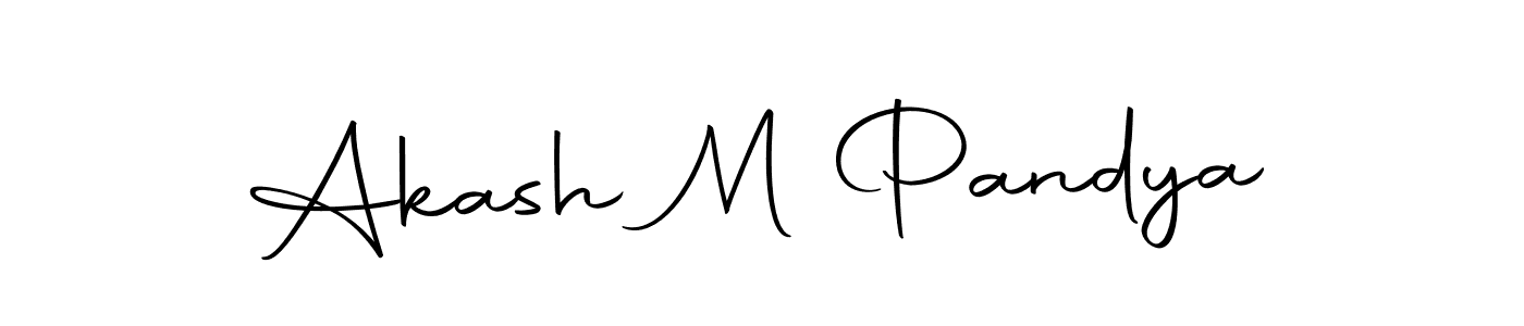 It looks lik you need a new signature style for name Akash M Pandya. Design unique handwritten (Autography-DOLnW) signature with our free signature maker in just a few clicks. Akash M Pandya signature style 10 images and pictures png