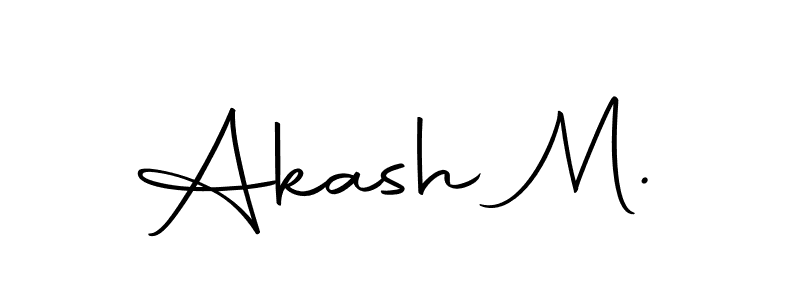 Make a short Akash M. signature style. Manage your documents anywhere anytime using Autography-DOLnW. Create and add eSignatures, submit forms, share and send files easily. Akash M. signature style 10 images and pictures png