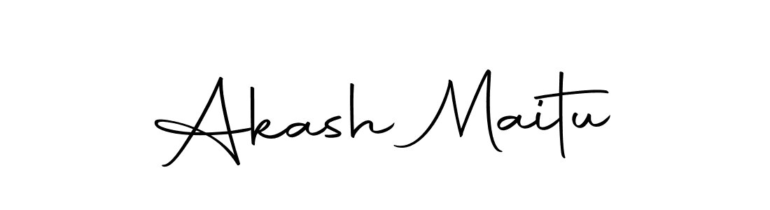 How to make Akash Maitu signature? Autography-DOLnW is a professional autograph style. Create handwritten signature for Akash Maitu name. Akash Maitu signature style 10 images and pictures png