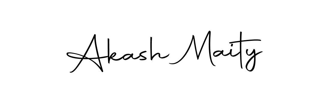 Design your own signature with our free online signature maker. With this signature software, you can create a handwritten (Autography-DOLnW) signature for name Akash Maity. Akash Maity signature style 10 images and pictures png