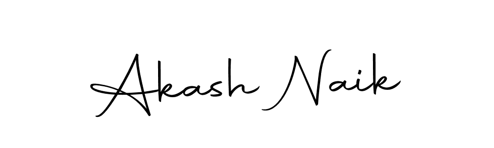 How to make Akash Naik name signature. Use Autography-DOLnW style for creating short signs online. This is the latest handwritten sign. Akash Naik signature style 10 images and pictures png