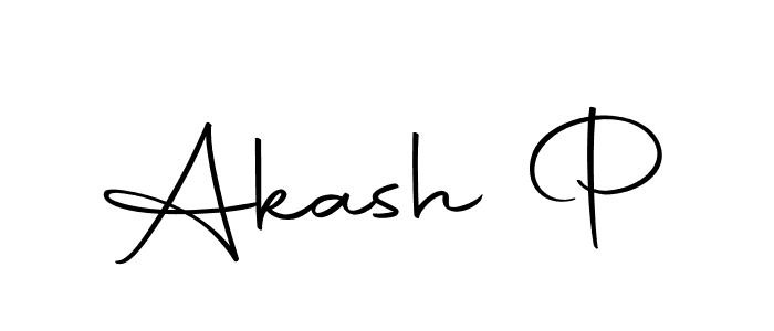 You can use this online signature creator to create a handwritten signature for the name Akash P. This is the best online autograph maker. Akash P signature style 10 images and pictures png