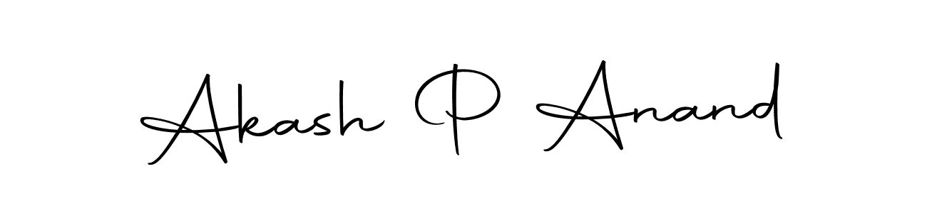 The best way (Autography-DOLnW) to make a short signature is to pick only two or three words in your name. The name Akash P Anand include a total of six letters. For converting this name. Akash P Anand signature style 10 images and pictures png