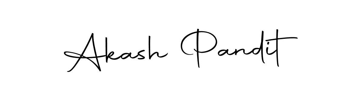 Make a beautiful signature design for name Akash Pandit. With this signature (Autography-DOLnW) style, you can create a handwritten signature for free. Akash Pandit signature style 10 images and pictures png