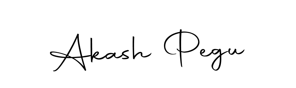Make a beautiful signature design for name Akash Pegu. With this signature (Autography-DOLnW) style, you can create a handwritten signature for free. Akash Pegu signature style 10 images and pictures png
