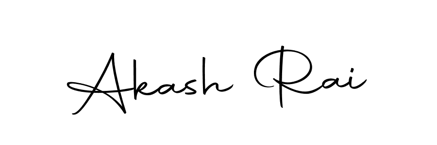 Design your own signature with our free online signature maker. With this signature software, you can create a handwritten (Autography-DOLnW) signature for name Akash Rai. Akash Rai signature style 10 images and pictures png