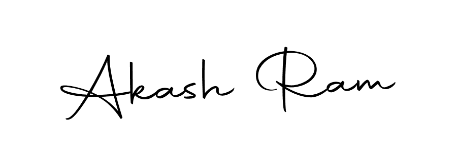 Use a signature maker to create a handwritten signature online. With this signature software, you can design (Autography-DOLnW) your own signature for name Akash Ram. Akash Ram signature style 10 images and pictures png