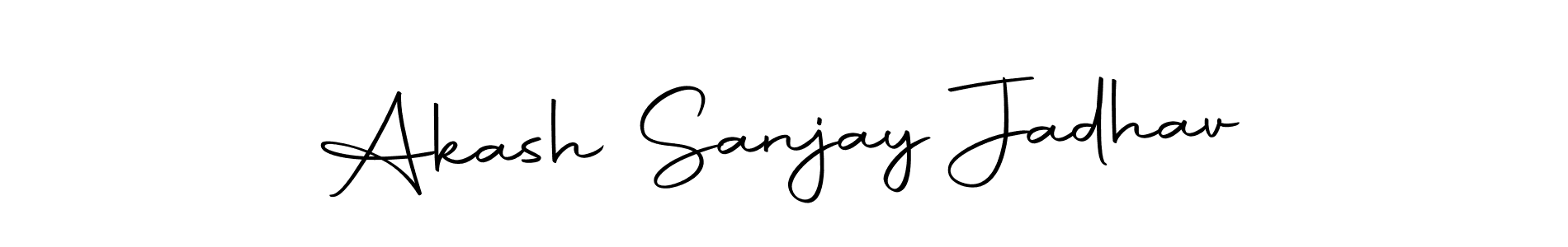 This is the best signature style for the Akash Sanjay Jadhav name. Also you like these signature font (Autography-DOLnW). Mix name signature. Akash Sanjay Jadhav signature style 10 images and pictures png