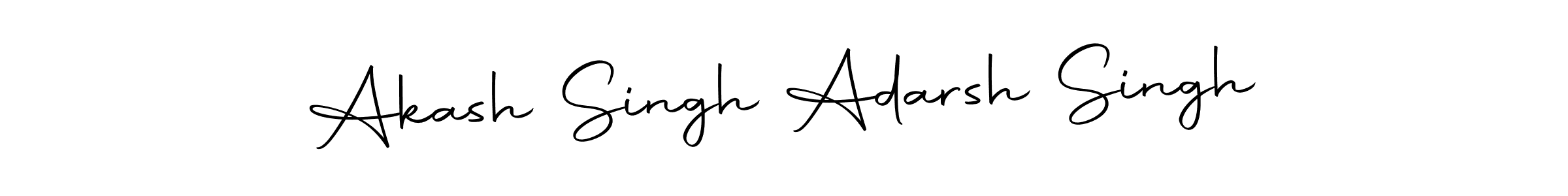 Also we have Akash Singh Adarsh Singh name is the best signature style. Create professional handwritten signature collection using Autography-DOLnW autograph style. Akash Singh Adarsh Singh signature style 10 images and pictures png