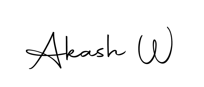 How to Draw Akash W signature style? Autography-DOLnW is a latest design signature styles for name Akash W. Akash W signature style 10 images and pictures png