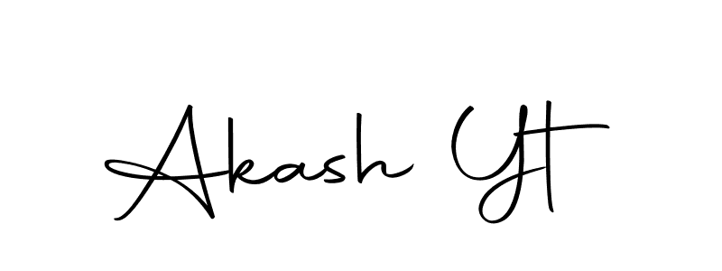 How to make Akash Yt signature? Autography-DOLnW is a professional autograph style. Create handwritten signature for Akash Yt name. Akash Yt signature style 10 images and pictures png