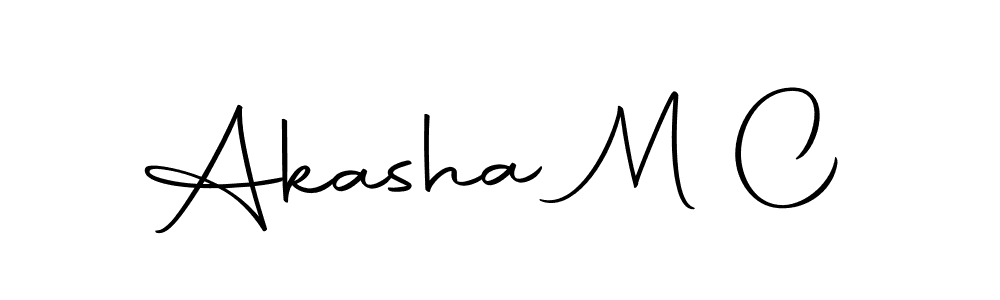 This is the best signature style for the Akasha M C name. Also you like these signature font (Autography-DOLnW). Mix name signature. Akasha M C signature style 10 images and pictures png