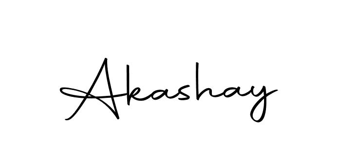 Design your own signature with our free online signature maker. With this signature software, you can create a handwritten (Autography-DOLnW) signature for name Akashay. Akashay signature style 10 images and pictures png