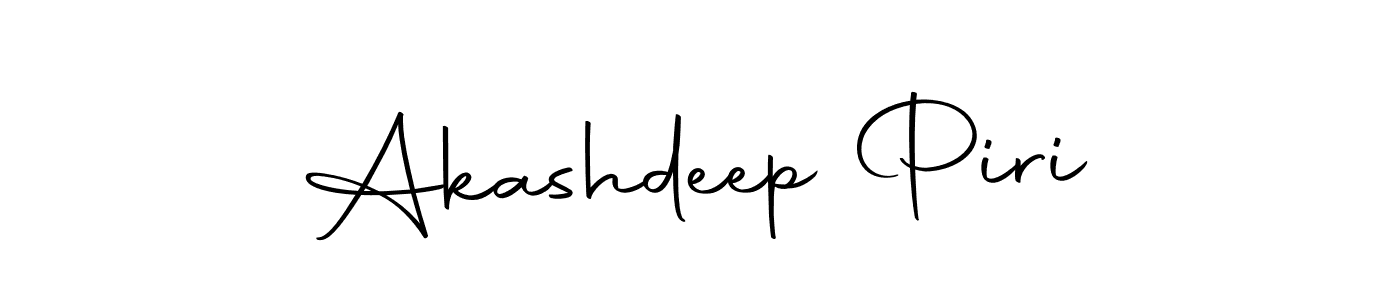 Create a beautiful signature design for name Akashdeep Piri. With this signature (Autography-DOLnW) fonts, you can make a handwritten signature for free. Akashdeep Piri signature style 10 images and pictures png