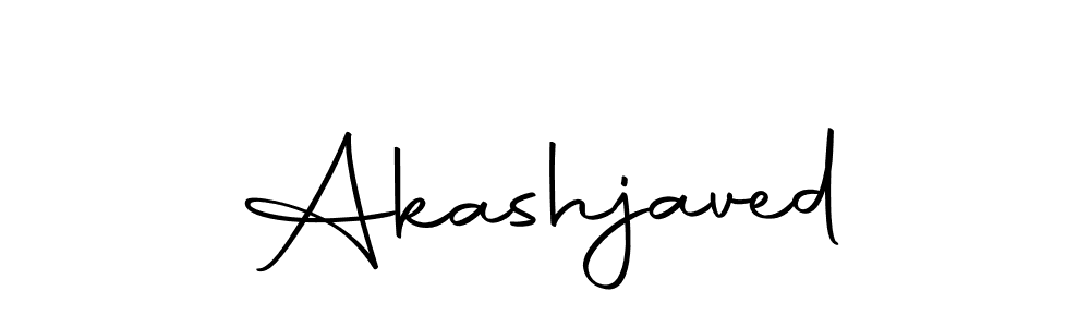 Use a signature maker to create a handwritten signature online. With this signature software, you can design (Autography-DOLnW) your own signature for name Akashjaved. Akashjaved signature style 10 images and pictures png