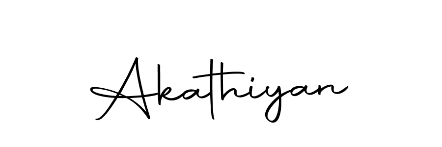 Make a beautiful signature design for name Akathiyan. Use this online signature maker to create a handwritten signature for free. Akathiyan signature style 10 images and pictures png