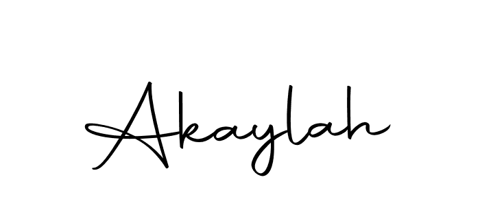 Use a signature maker to create a handwritten signature online. With this signature software, you can design (Autography-DOLnW) your own signature for name Akaylah. Akaylah signature style 10 images and pictures png