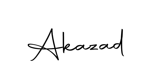 Here are the top 10 professional signature styles for the name Akazad. These are the best autograph styles you can use for your name. Akazad signature style 10 images and pictures png