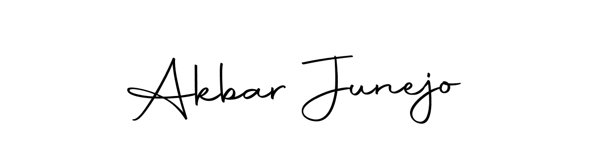 Here are the top 10 professional signature styles for the name Akbar Junejo. These are the best autograph styles you can use for your name. Akbar Junejo signature style 10 images and pictures png