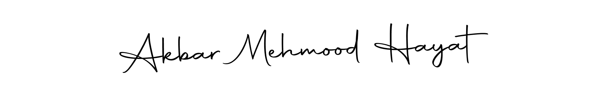 Make a beautiful signature design for name Akbar Mehmood Hayat. With this signature (Autography-DOLnW) style, you can create a handwritten signature for free. Akbar Mehmood Hayat signature style 10 images and pictures png