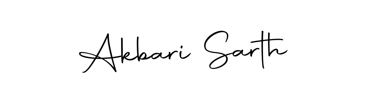 It looks lik you need a new signature style for name Akbari Sarth. Design unique handwritten (Autography-DOLnW) signature with our free signature maker in just a few clicks. Akbari Sarth signature style 10 images and pictures png