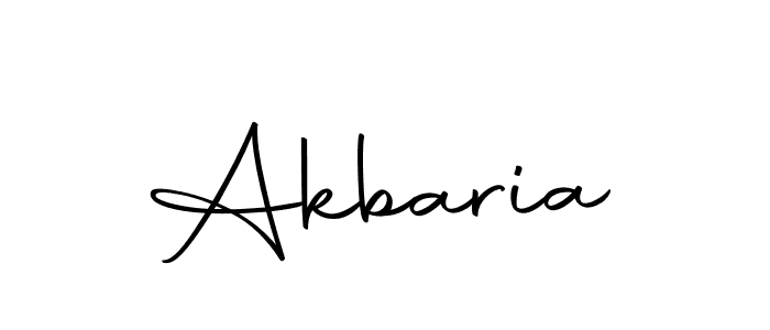 Create a beautiful signature design for name Akbaria. With this signature (Autography-DOLnW) fonts, you can make a handwritten signature for free. Akbaria signature style 10 images and pictures png