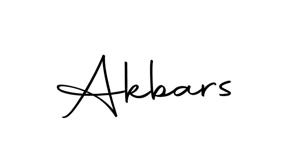 Create a beautiful signature design for name Akbars. With this signature (Autography-DOLnW) fonts, you can make a handwritten signature for free. Akbars signature style 10 images and pictures png