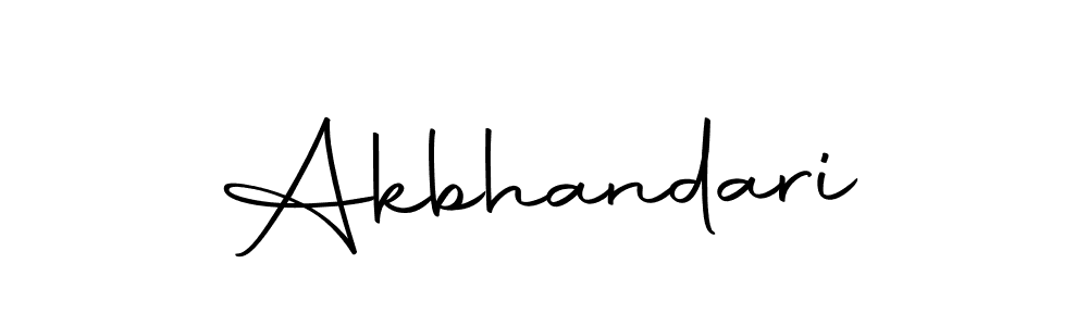Make a beautiful signature design for name Akbhandari. Use this online signature maker to create a handwritten signature for free. Akbhandari signature style 10 images and pictures png