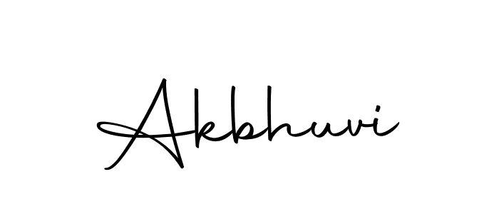 Akbhuvi stylish signature style. Best Handwritten Sign (Autography-DOLnW) for my name. Handwritten Signature Collection Ideas for my name Akbhuvi. Akbhuvi signature style 10 images and pictures png