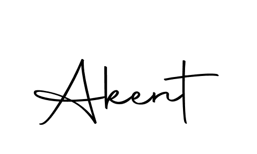 Create a beautiful signature design for name Akent. With this signature (Autography-DOLnW) fonts, you can make a handwritten signature for free. Akent signature style 10 images and pictures png