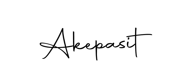 Make a beautiful signature design for name Akepasit. With this signature (Autography-DOLnW) style, you can create a handwritten signature for free. Akepasit signature style 10 images and pictures png