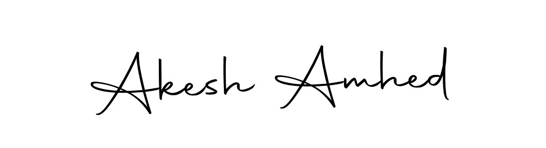 if you are searching for the best signature style for your name Akesh Amhed. so please give up your signature search. here we have designed multiple signature styles  using Autography-DOLnW. Akesh Amhed signature style 10 images and pictures png