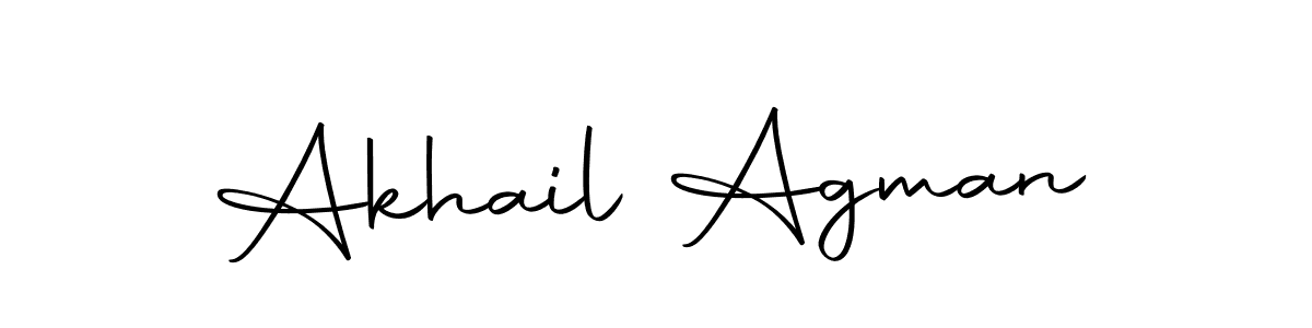 Also You can easily find your signature by using the search form. We will create Akhail Agman name handwritten signature images for you free of cost using Autography-DOLnW sign style. Akhail Agman signature style 10 images and pictures png