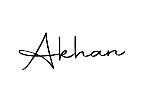 Akhan stylish signature style. Best Handwritten Sign (Autography-DOLnW) for my name. Handwritten Signature Collection Ideas for my name Akhan. Akhan signature style 10 images and pictures png