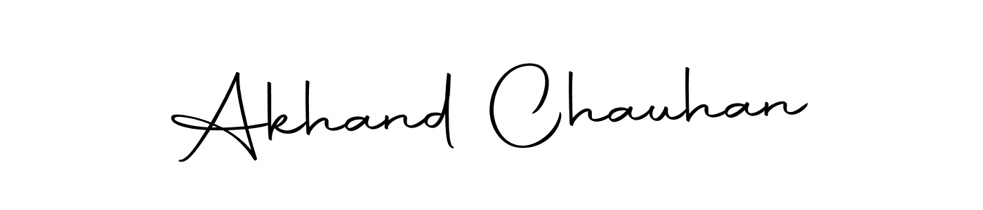 Make a beautiful signature design for name Akhand Chauhan. Use this online signature maker to create a handwritten signature for free. Akhand Chauhan signature style 10 images and pictures png