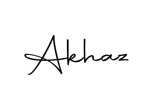 Make a beautiful signature design for name Akhaz. Use this online signature maker to create a handwritten signature for free. Akhaz signature style 10 images and pictures png